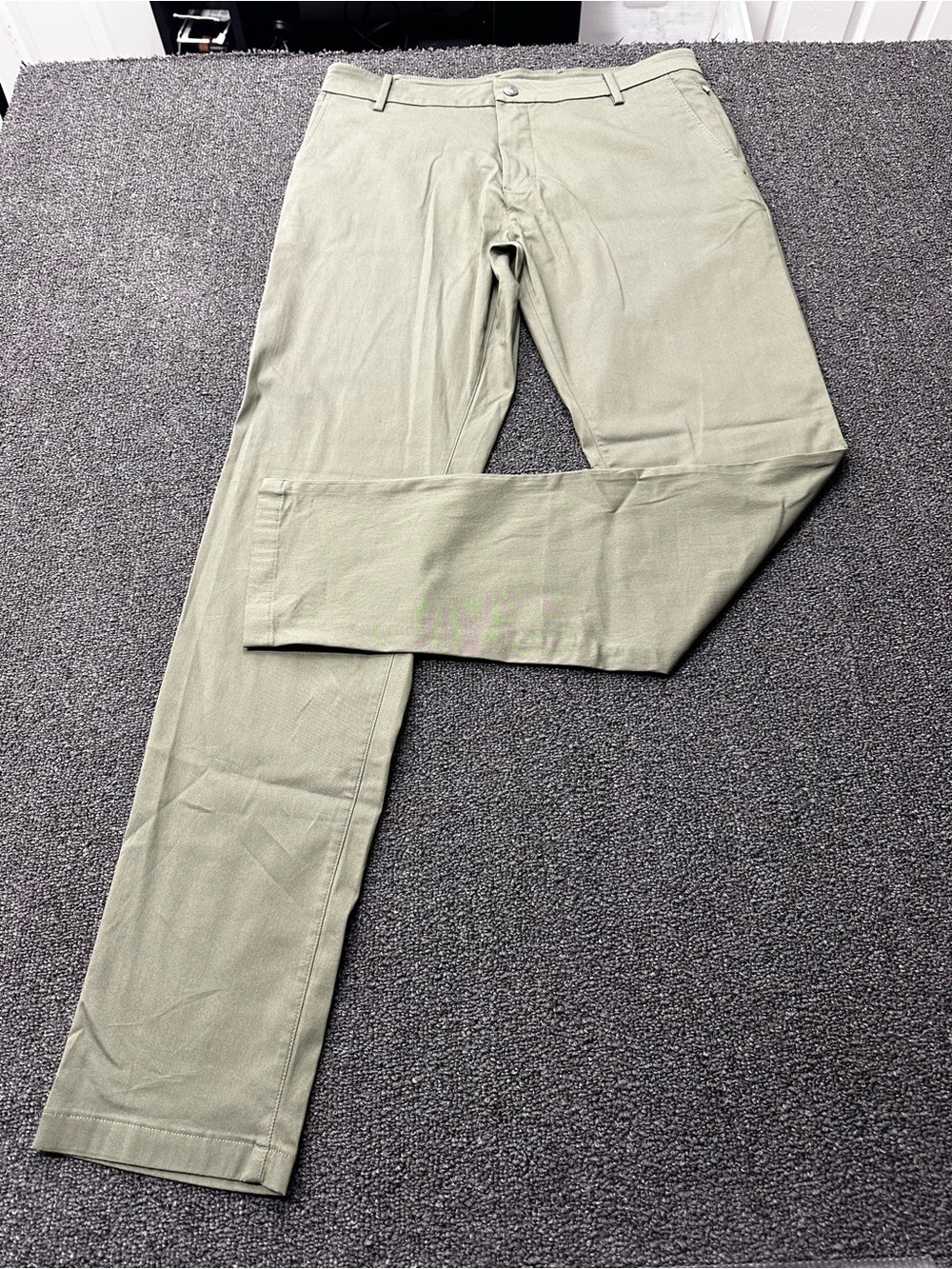 Birddogs Pants Mens 34x34 Olive Green Boom For Your Boomstick Tech Golf
